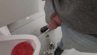 Public restroom at park