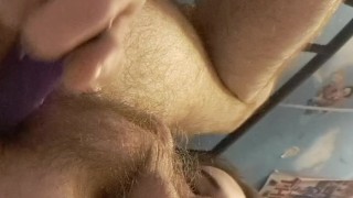 Bitch Maid, fuck himself with Vibrator