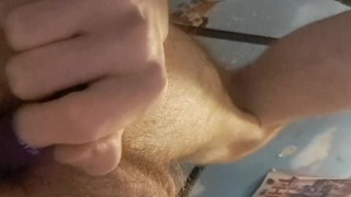 Bitch Maid, fuck himself with Vibrator