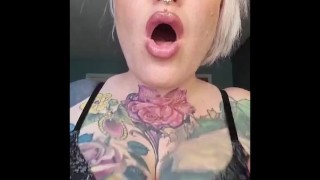 Exploring Breath Play Fantasy While Sitting on Vibrator