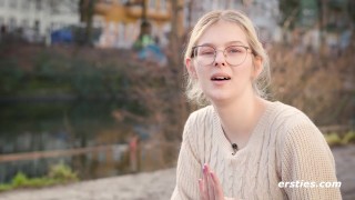 Ersties - Blonder Engel Ally im heißen Solo