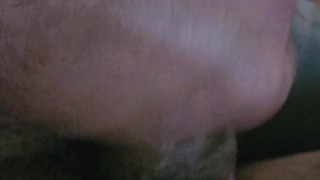 Jerking off my oily LATINO Cock and Cum