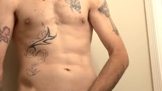 Literally shaking from how good it felt to cum with a big dick in my ass!