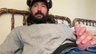 Jerking Off On My Face Work Break Been Nearly A Week Since I've Cum