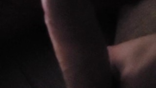 Playing with my hard cock😈😋🍆
