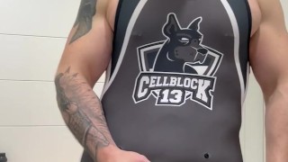 Horny after the workout