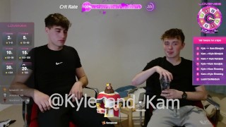 Some of our online streams- get to know kyle and kam