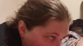Wife swallows cum