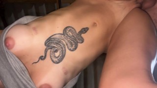 Deepthroat Beautiful Brunette Face Fuck Gets Her Pussy Stretched - Rexi Stone - Clitarosaurusrexi