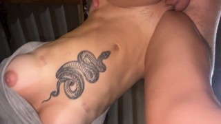 Deepthroat Beautiful Brunette Face Fuck Gets Her Pussy Stretched - Rexi Stone - Clitarosaurusrexi