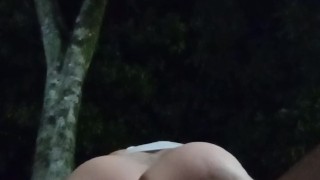 BULLY BRONZE- WOW!!👿Cheating MILF Slut Almost Caught Riding BBC🍆on BIKE TRAIL 😳