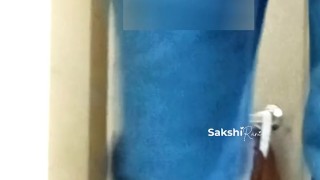 Indian sakshi change her bra in bedroom