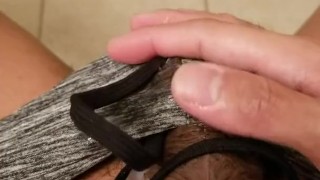 Shooting thick load in my speedos! 💦💦