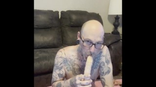 They Film Him as He Gives a Sloppy Blowjob