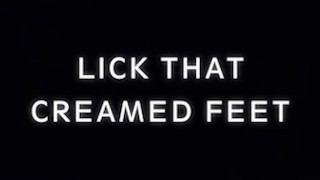 Licking My Creamed Feet - Brittany Andrews