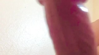 Love watching and feeling my dick dripping lots of warm precum