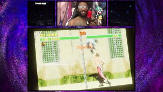 Cammy Gets Fucked From Behind At The Arcades
