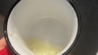 super huge load on a mug