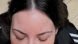 Oral in fitting room