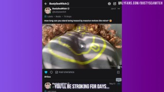 Massively Busty Slut Shows Off FREE ONLYFANS - Huge Tits Compilation Trailer - BustySeaWitch