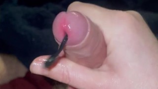 Part 2 - Deep sounding of gay cock