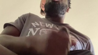 View From Under Of Sloppy Rough Face Fucking