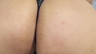 My wife ask for cock blinking her ass