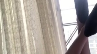 Sissy Slave Lilly Teasing With Her Ass & Feet