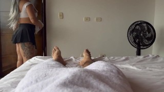 Fucking my stepmom while my dad is away, full story