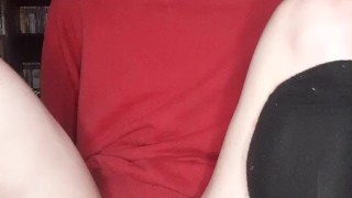 Free Use Femboy Step Bro rides your COCK in the Living Room