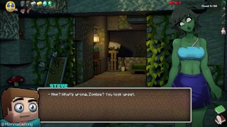 Zombie Girl Wants My Cock (≧◡≦) ♡ - HornyCraft Full Zombie Route