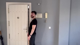 Giant vore babysitter shrink & swallows Silas