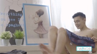 Vigorous Logan Ass Fucks His Handsome Lover Nico Before A Blowjob Scene!