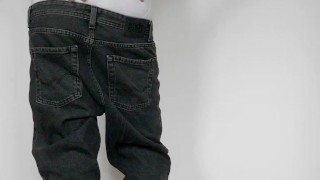 Sagging And Cumming In Relaxed Fit Jeans /// Jordan Wilder