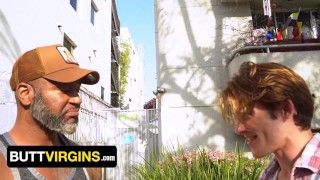 Kyle Is Walking Down The Street When He Suddenly Bumps Into Joe, His Favorite Pornstar