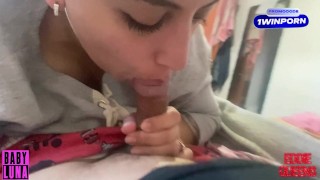 Me encanta chupar verga apenas me levanto y tomarme toda la lechita de desayuno Ft EddieQueens