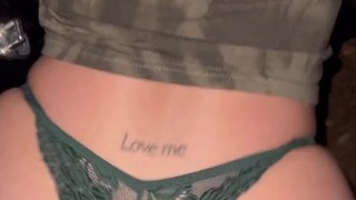 Fucked in the car and outdoors! Hot dialogue with my best friend