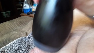 Dodgechargerpppppp edging my dick with a vibrating toy
