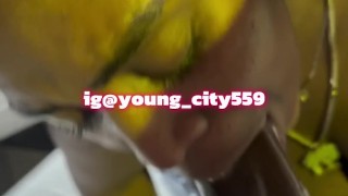 HARDCORE THROAT FUCK AFTER THE PARTY
