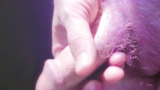 Touching my little cock in the sunlight to edge