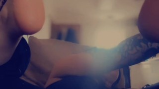 Getting my ass stuffed on the couch