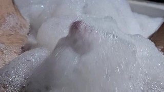 Jugando con la espuma