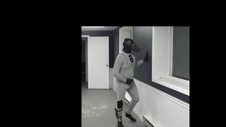 bastard wetsuit commando training in abandoned business