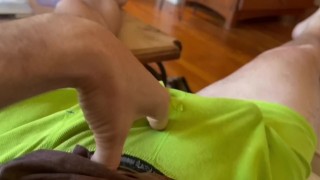 Uncut verbal hunk cumshot compilation