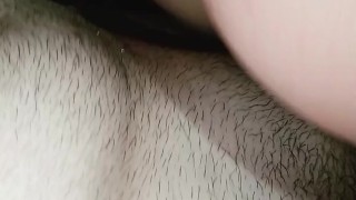 Homemade variant of anal sex after returning from the club