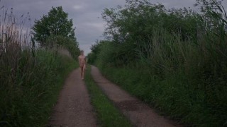 public cumming in the fields