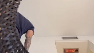 Made worship the giants body & his dirty gym gear