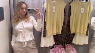 trying on haul zara sexy summer collection transparent haul see through