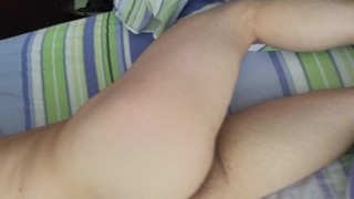 Young twink fingering his skinny ass for the first time
