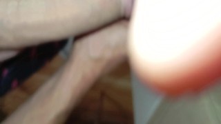 The Stud With The Big Cock Is Eager To Fuck An Ass, Cumshot In The Mouth Of The Bottle 💧!